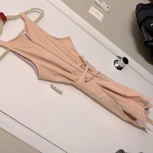 Anthropology wrap dress knee length brand new!